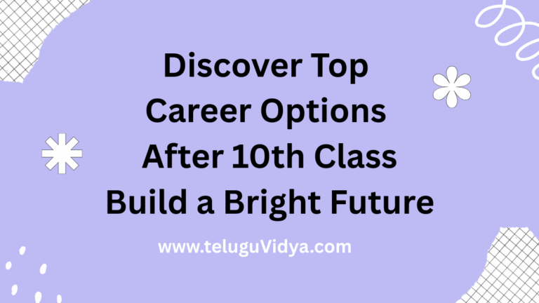 Discover Top Career Options After 10th Class – Build a Bright Future ...
