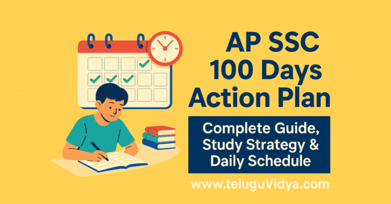 AP SSC 100 Days Action Plan 2026 – Complete Guide, Study Strategy ...